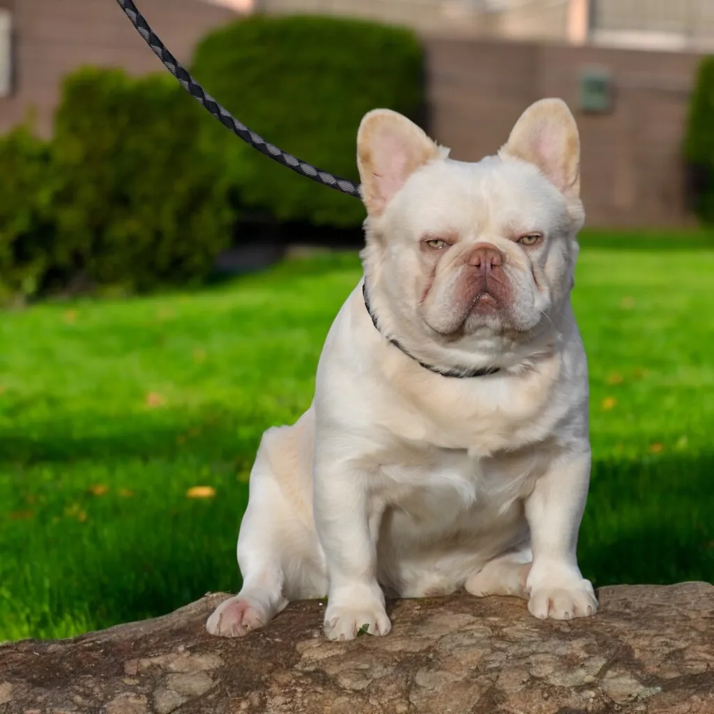 Eros magnifique Bouledogue Français exotique lilas tan platinium fluffy